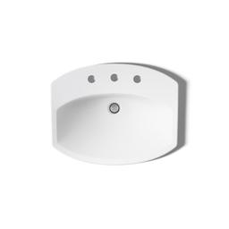 Cimarron 22-3/4'' rectangle drop-in bathroom sink - image 12