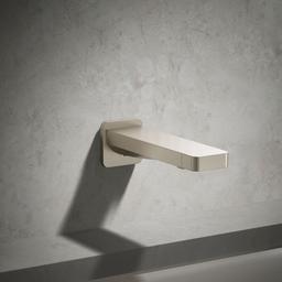 Kohler Parallel Wall-mount Bath Spout - Vibrant Brushed Nickel - image 2