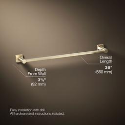 Parallel 24'' towel bar - image 3