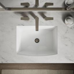 Archer 20'' rectangular undermount bathroom sink - image 10