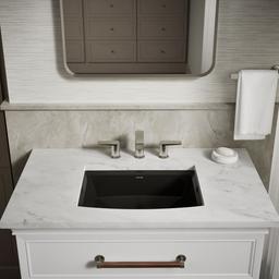 Archer 20'' rectangular undermount bathroom sink - image 9