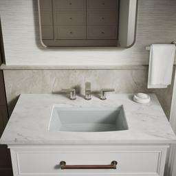 Archer 20'' rectangular undermount bathroom sink - image 9