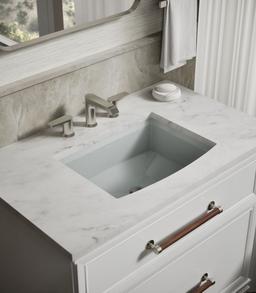 Archer 20'' rectangular undermount bathroom sink - image 2