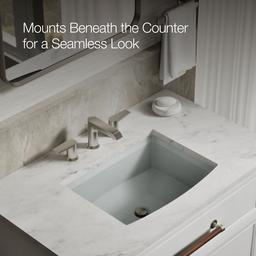 Archer 20'' rectangular undermount bathroom sink - image 5