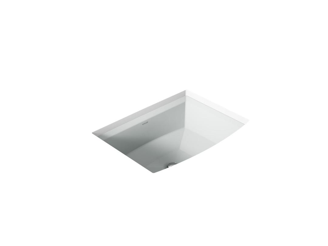 Archer 20'' rectangular undermount bathroom sink by Kohler