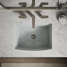 Archer 20'' rectangular undermount bathroom sink - image 10