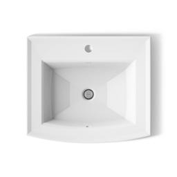 Archer 22-3/4'' rectangular drop-in bathroom sink - image 12