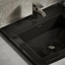 Archer 22-3/4'' rectangular drop-in bathroom sink - image 7