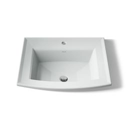 Archer 22-3/4'' rectangular drop-in bathroom sink - image 12