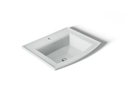 Archer 22-3/4'' rectangular drop-in bathroom sink - image 1