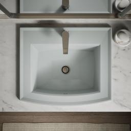 Archer 22-3/4'' rectangular drop-in bathroom sink - image 10