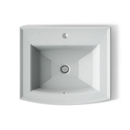 Archer 22-3/4'' rectangular drop-in bathroom sink - image 11