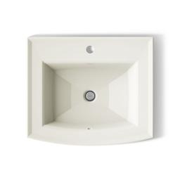 Archer 22-3/4'' rectangular drop-in bathroom sink - image 12