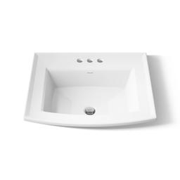 Archer 22-3/4'' rectangular drop-in bathroom sink - image 12