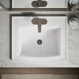 Archer 22-3/4'' rectangular drop-in bathroom sink - image 9
