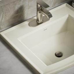 Archer 22-3/4'' rectangular drop-in bathroom sink - image 7