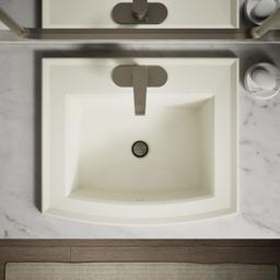 Archer 22-3/4'' rectangular drop-in bathroom sink - image 9