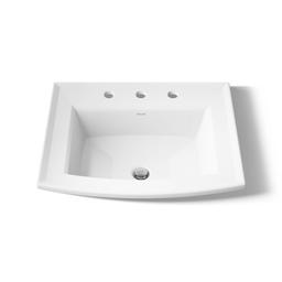 Archer 22-3/4'' rectangular drop-in bathroom sink - image 12
