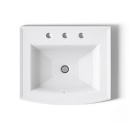 Archer 22-3/4'' rectangular drop-in bathroom sink - image 11