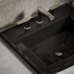 Archer 22-3/4'' rectangular drop-in bathroom sink - image 7