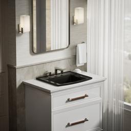 Archer 22-3/4'' rectangular drop-in bathroom sink - image 4