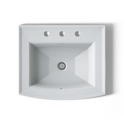 Archer 22-3/4'' rectangular drop-in bathroom sink - image 11