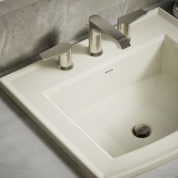 Archer 22-3/4'' rectangular drop-in bathroom sink - image 7