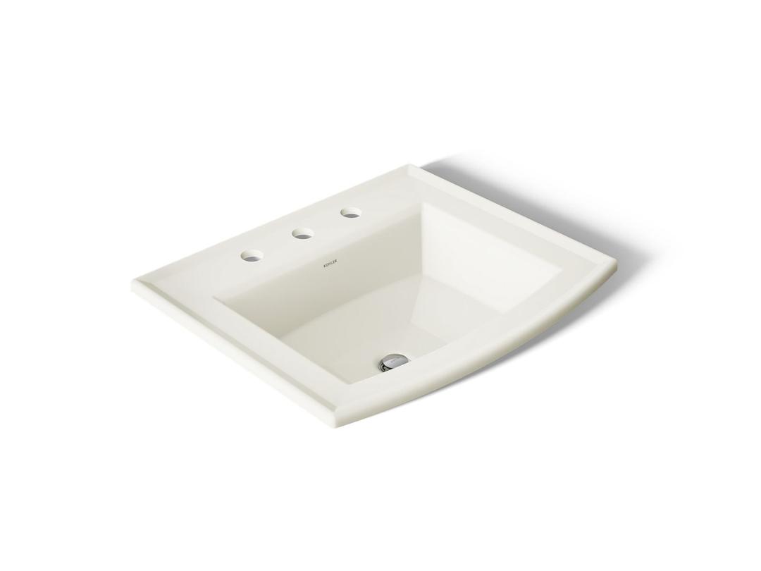 Archer 22-3/4'' rectangular drop-in bathroom sink by Kohler