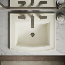 Archer 22-3/4'' rectangular drop-in bathroom sink - image 9
