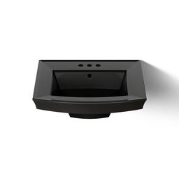 Archer 24'' rectangular pedestal bathroom sink - image 12