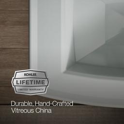 Archer 24'' rectangular pedestal bathroom sink - image 10