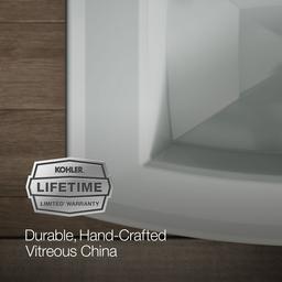 Archer 24'' rectangular pedestal bathroom sink - image 10