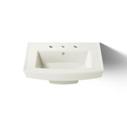 Archer 24'' rectangular pedestal bathroom sink - image 12