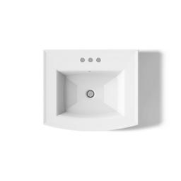 Archer 24'' rectangular pedestal bathroom sink - image 11