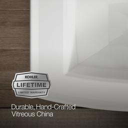 Archer 24'' rectangular pedestal bathroom sink - image 10