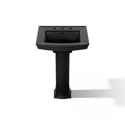 Archer 24'' rectangular pedestal bathroom sink - image 12