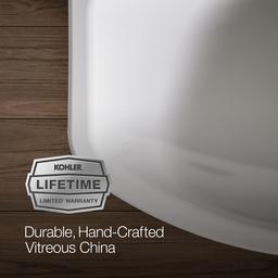 Cimarron 22-3/4'' rectangular pedestal bathroom sink - image 10