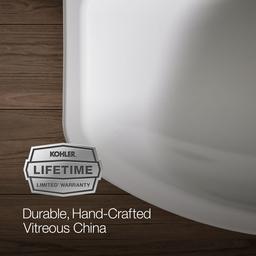 Cimarron 22-3/4'' rectangular pedestal bathroom sink - image 10