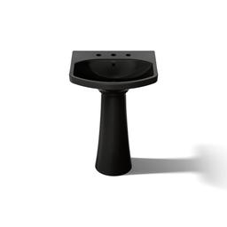 Cimarron 22-3/4'' rectangular pedestal bathroom sink - image 12