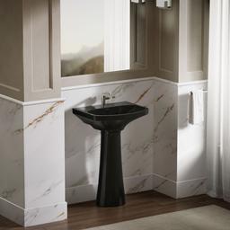 Cimarron 22-3/4'' rectangular pedestal bathroom sink - image 3
