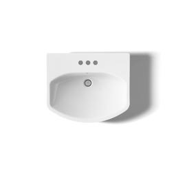 Cimarron 22-3/4'' rectangular pedestal bathroom sink - image 10