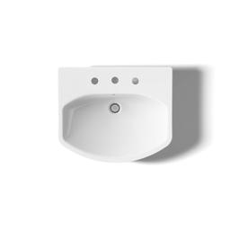 Cimarron 22-3/4'' rectangular pedestal bathroom sink - image 10