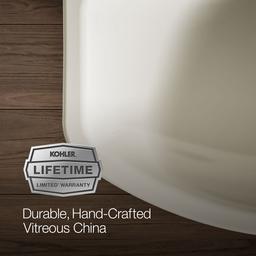 Cimarron 22-3/4'' rectangular pedestal bathroom sink - image 10