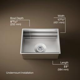 Kohler | Prolific | Kitchen Sink - Stainless Steel - image 3