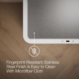 13-gallon touchless stainless steel trash can - image 8