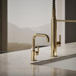 Kohler Purist Beverage Faucet - Vibrant French Gold - image 2