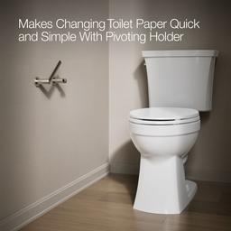 Kohler Kumine Toilet Paper Holder - Vibrant Brushed Nickel - image 4