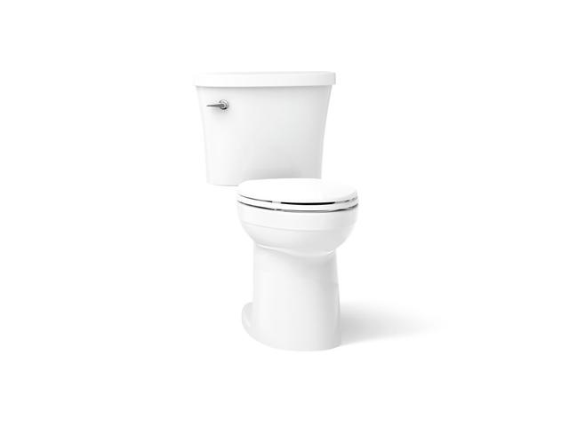 Kohler Kingston Two-Piece Elongated Toilet | 1.28 GPF | Comfort Height - White