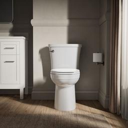 Kohler Kingstone the Complete Solution Two-piece Elongated Toilet, 1.28 Gpf - White - image 2
