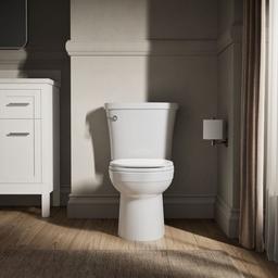 Kohler Kingston Toilet Bowl | Round-Front | Antimicrobial - White - image 4
